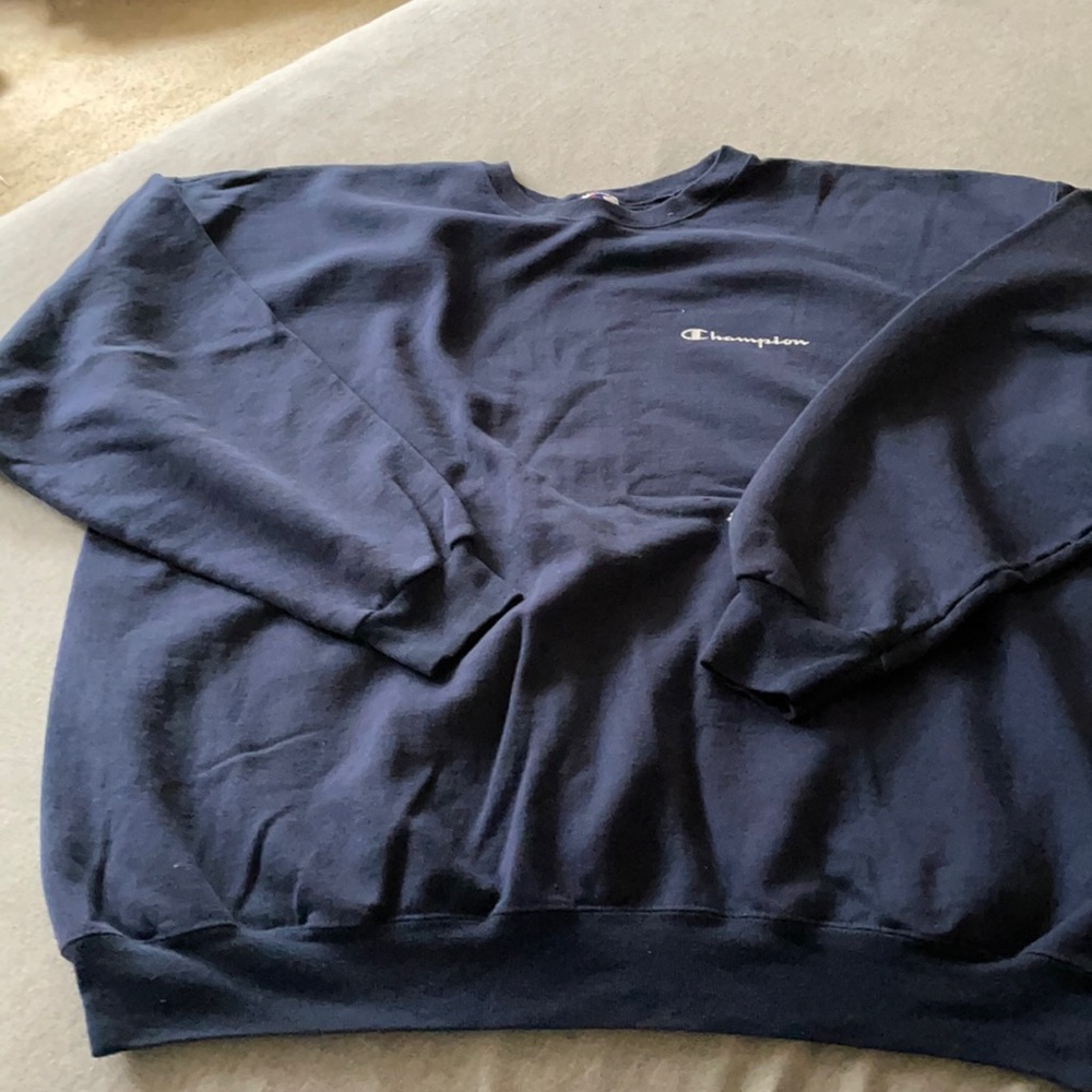 Navy Blue Champion Sweatshirt